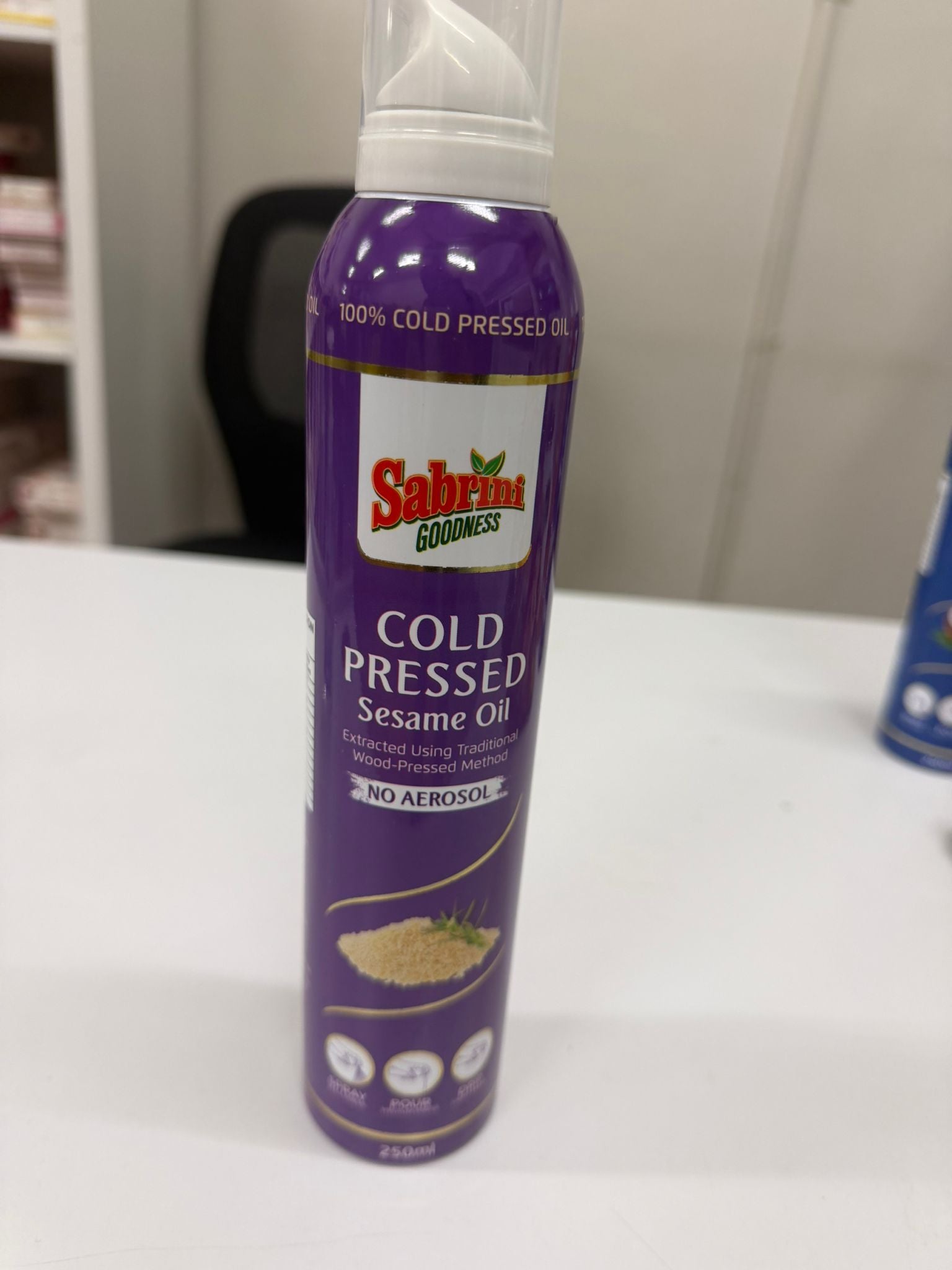 SABRINI COLD PRESSED SESAME OIL SPRAY 250 ML