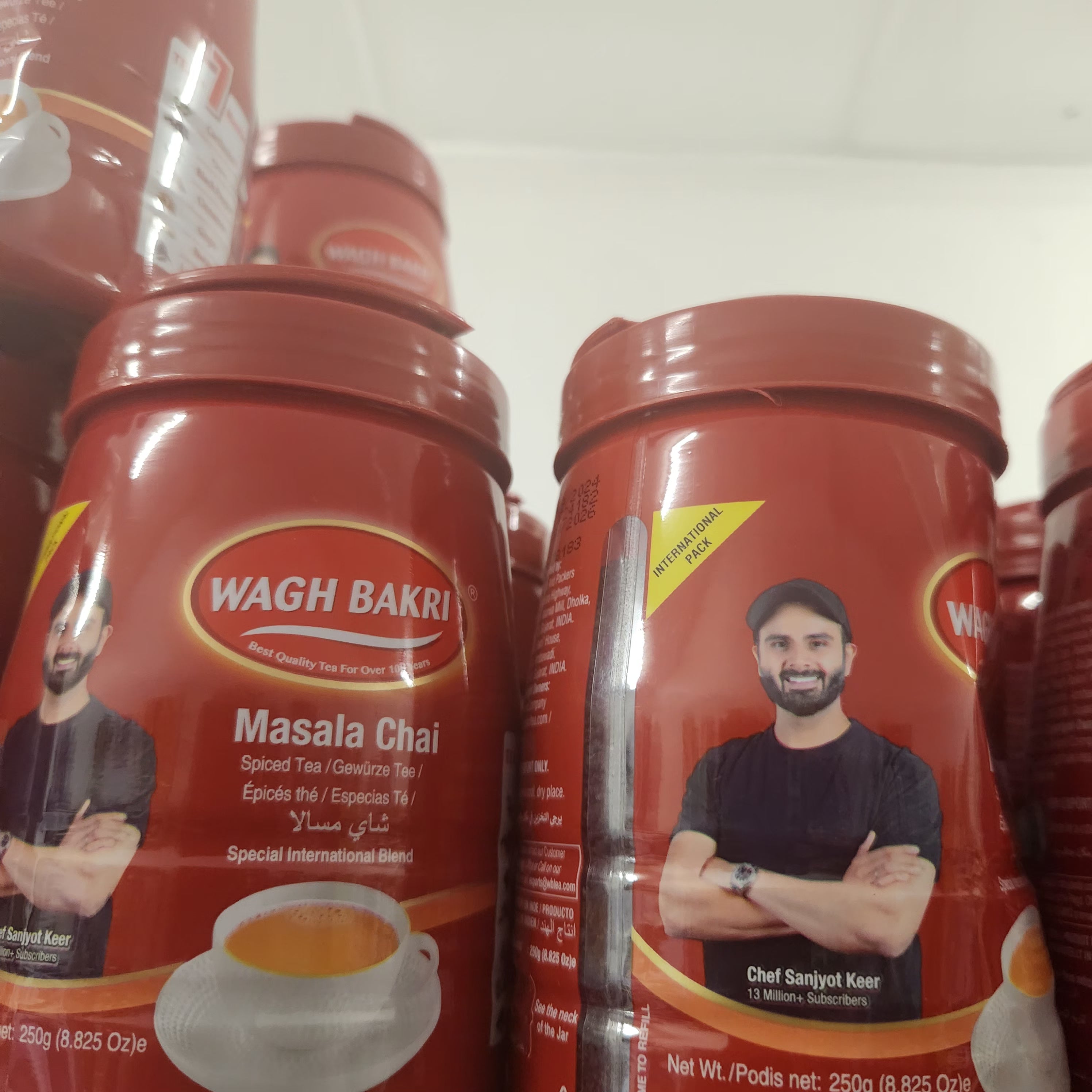 WAGH BAKRI MASALA TEA 250 GM