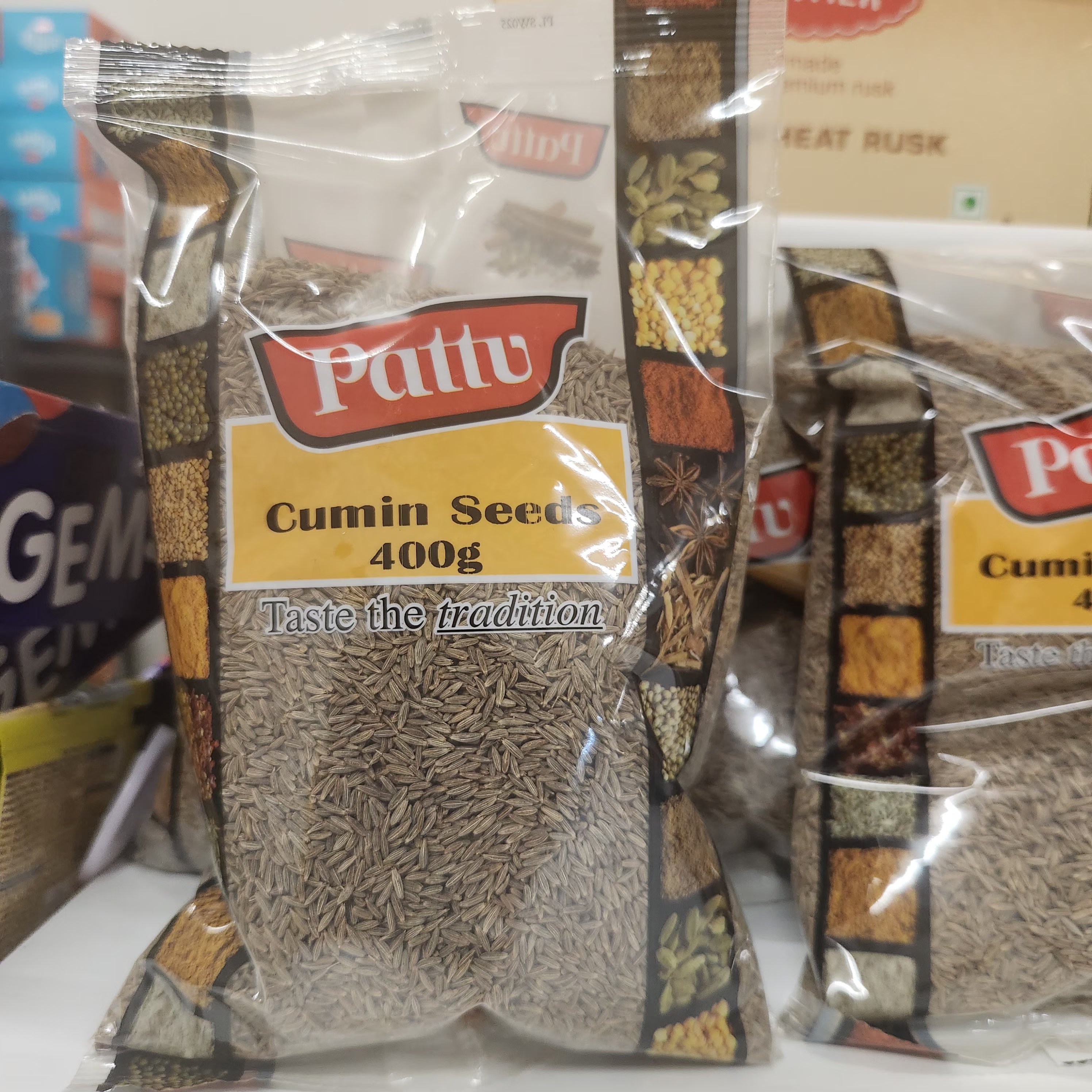 PATTU CUMIN SEEDS 400 GM