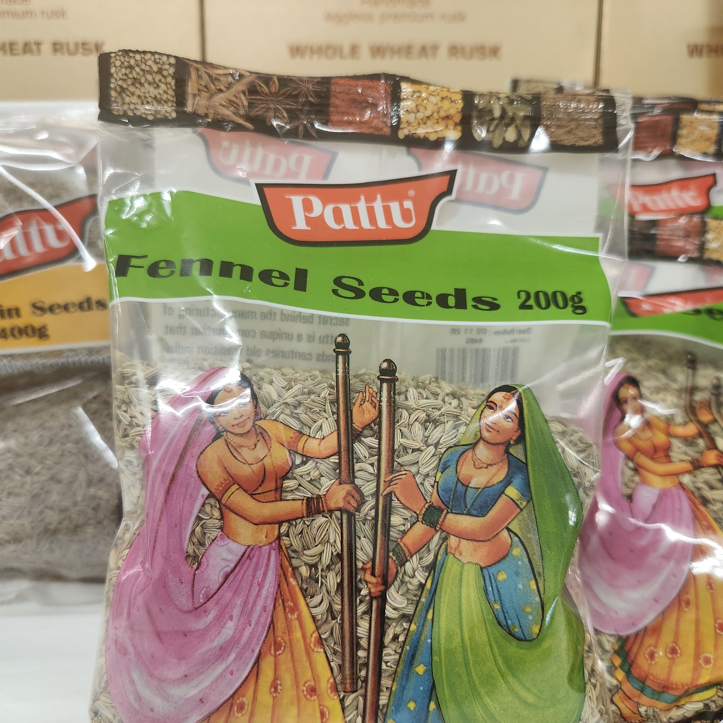 PATTU FENNEL SEEDS 200GM