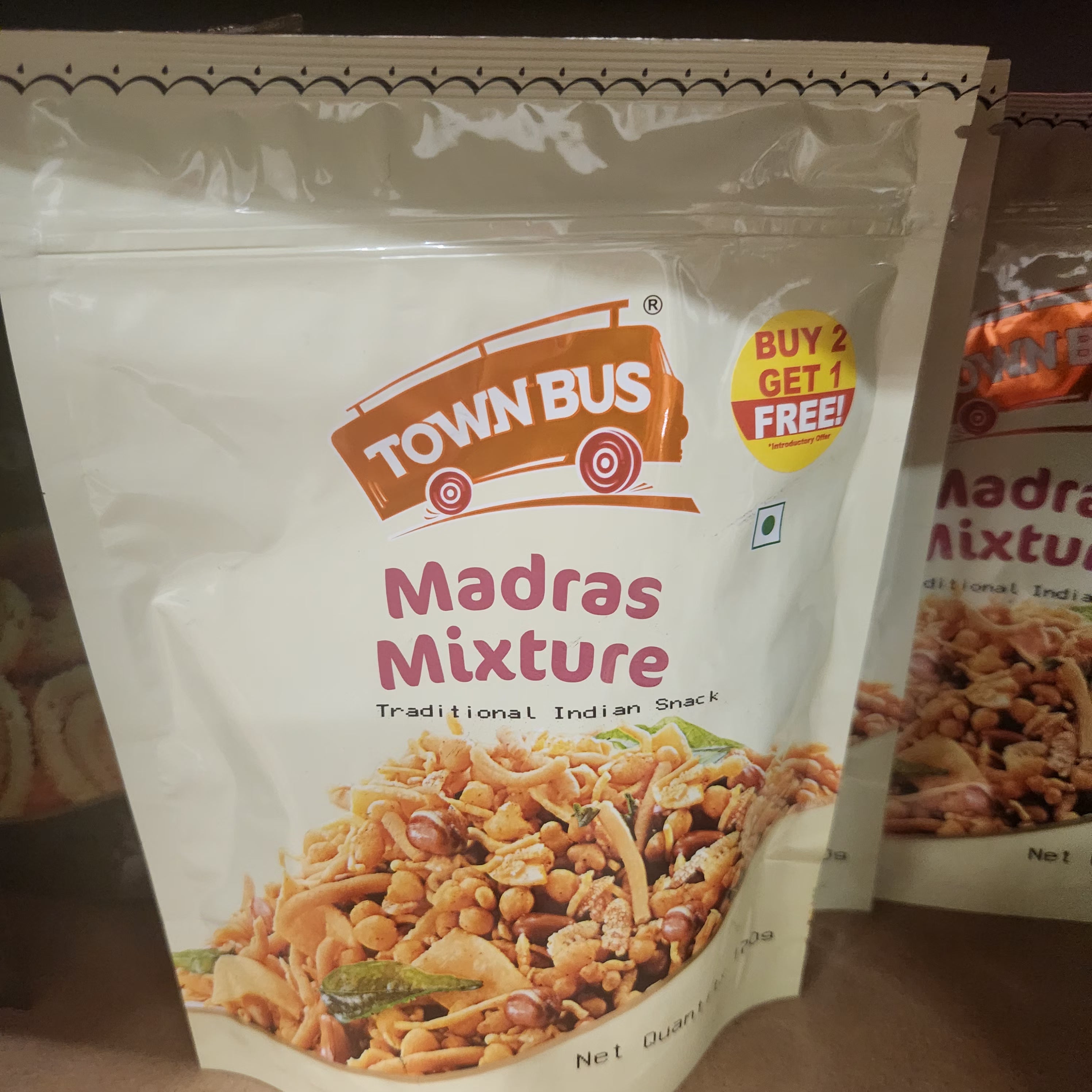 TOWN BUS MADRAS MIXTURE 150 GM