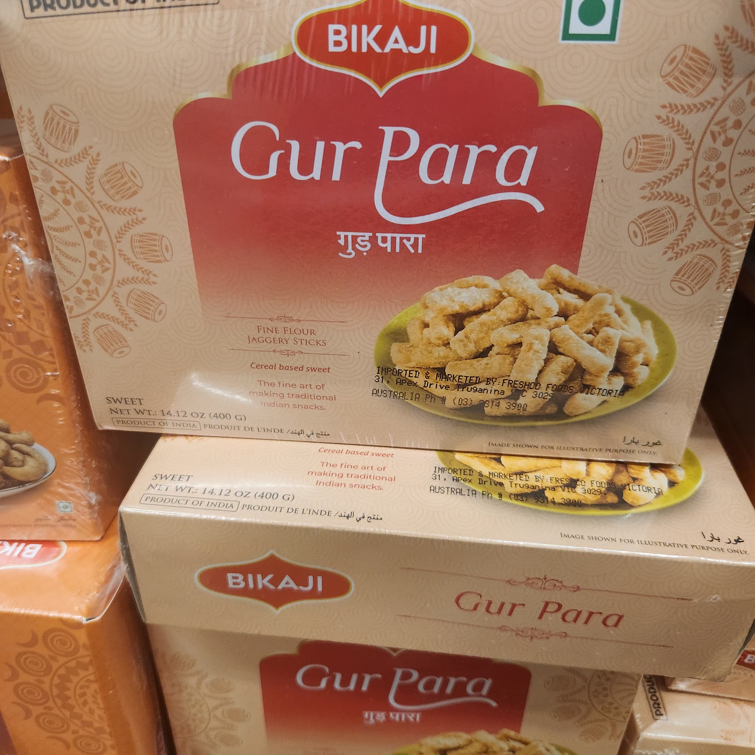 BIKAJI GUR PARA 400 GM