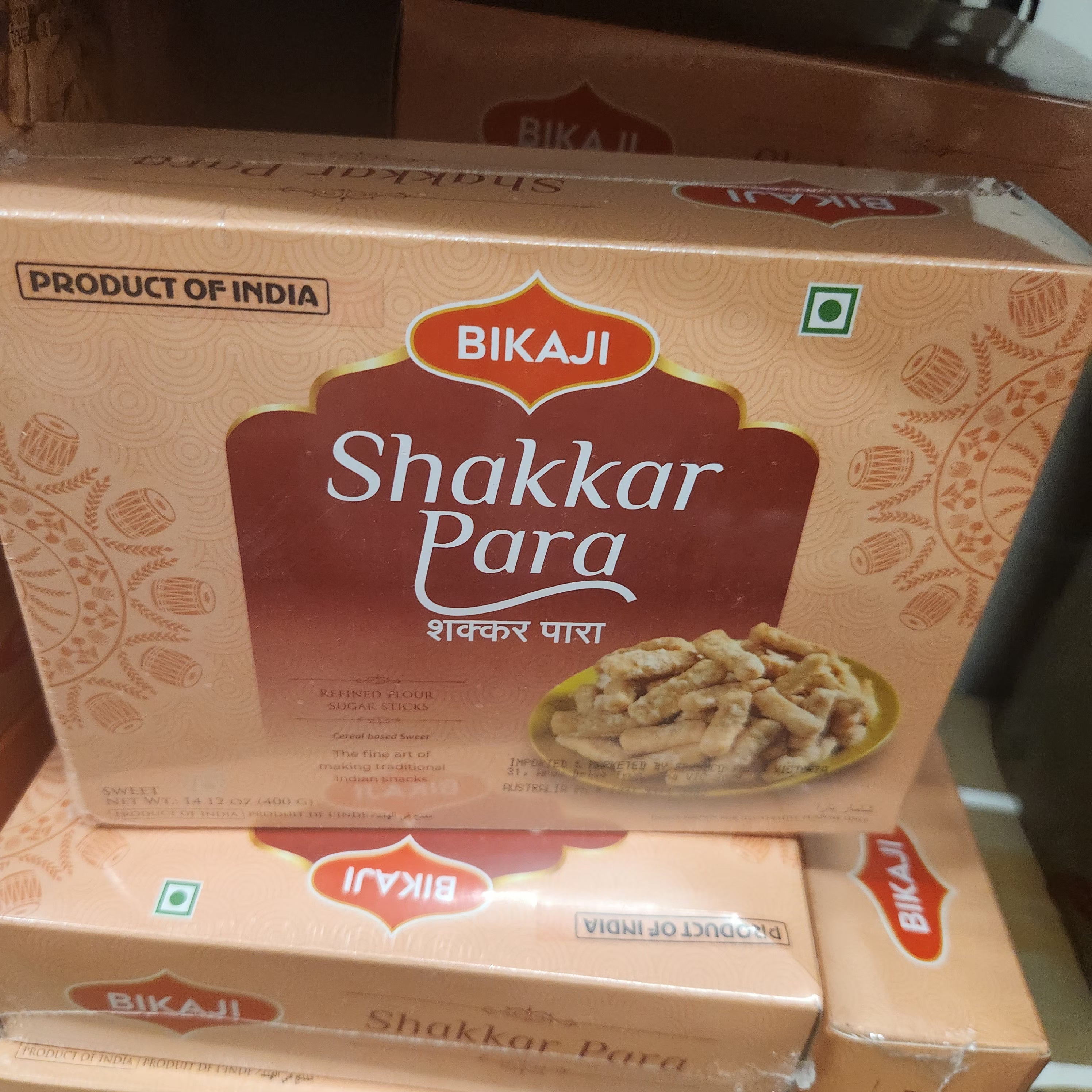 BIKAJI SHAKKAR PARA 400GM