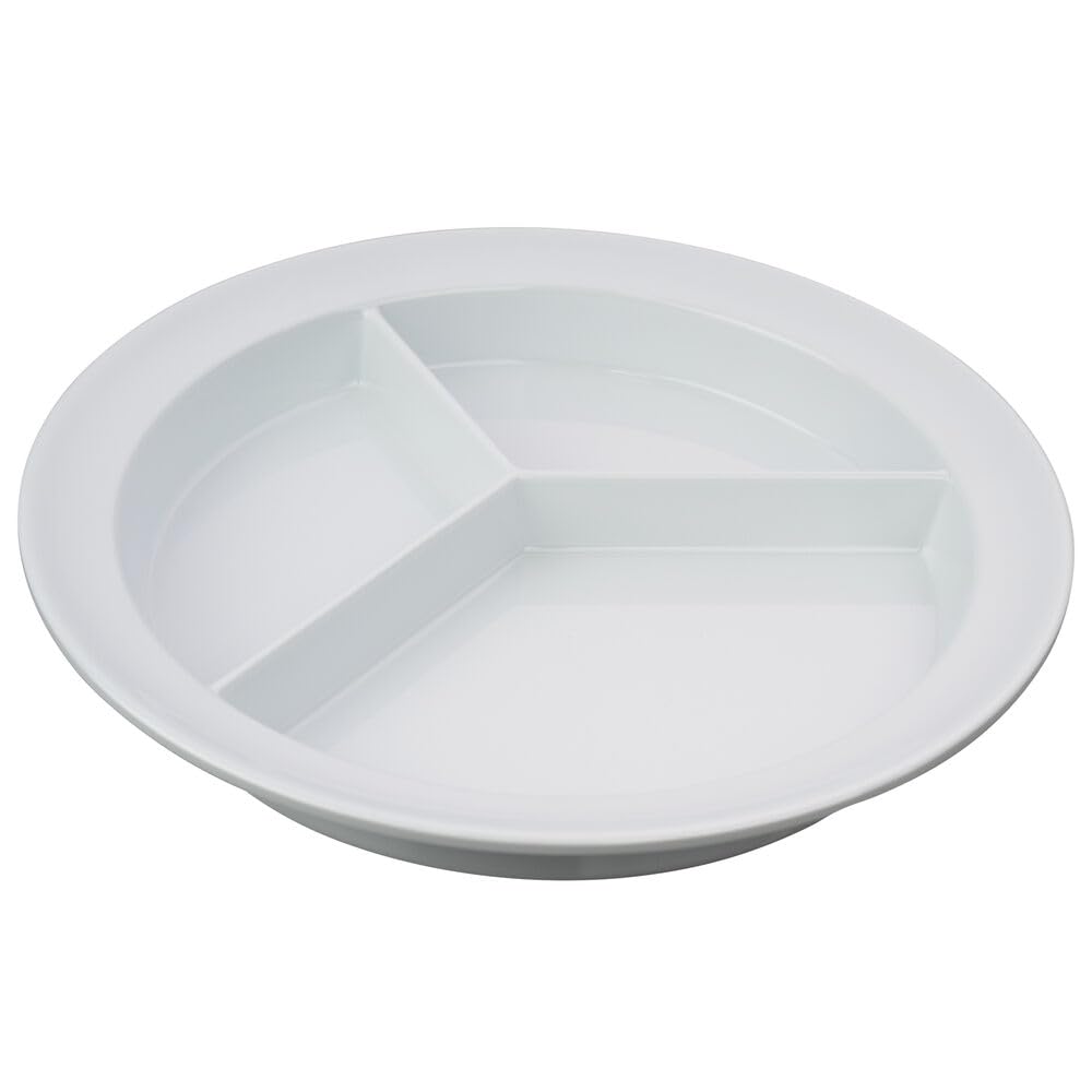 3 PORTION DISPOSABLE PLATES 25 PIECES EACH PACK