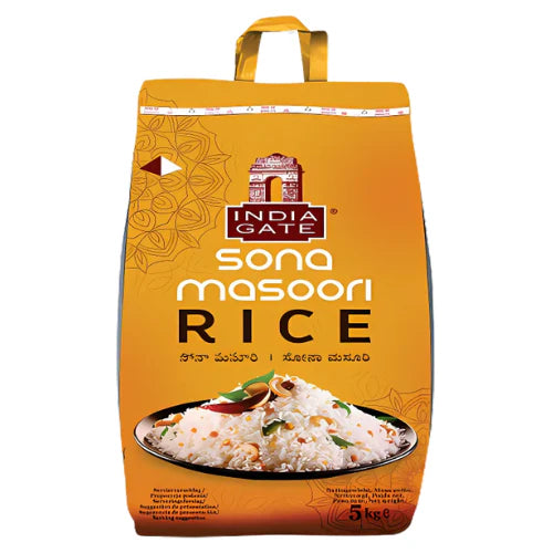 India Gate Sona Masoori Rice 5kg
