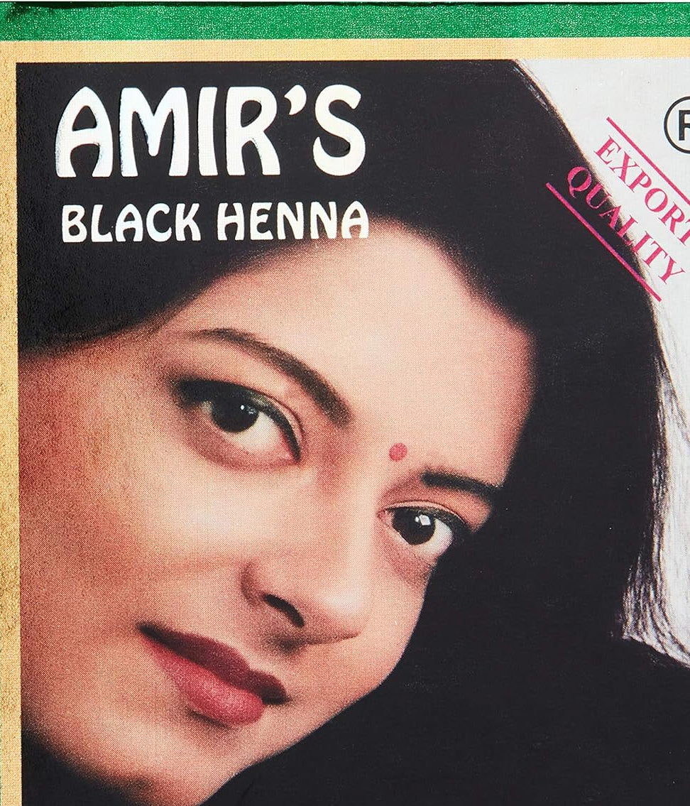 AMIR'S HAIR COLOR BLACK