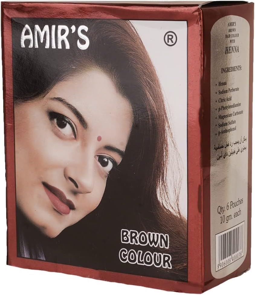 AMIR'S HAIR COLOR BROWN