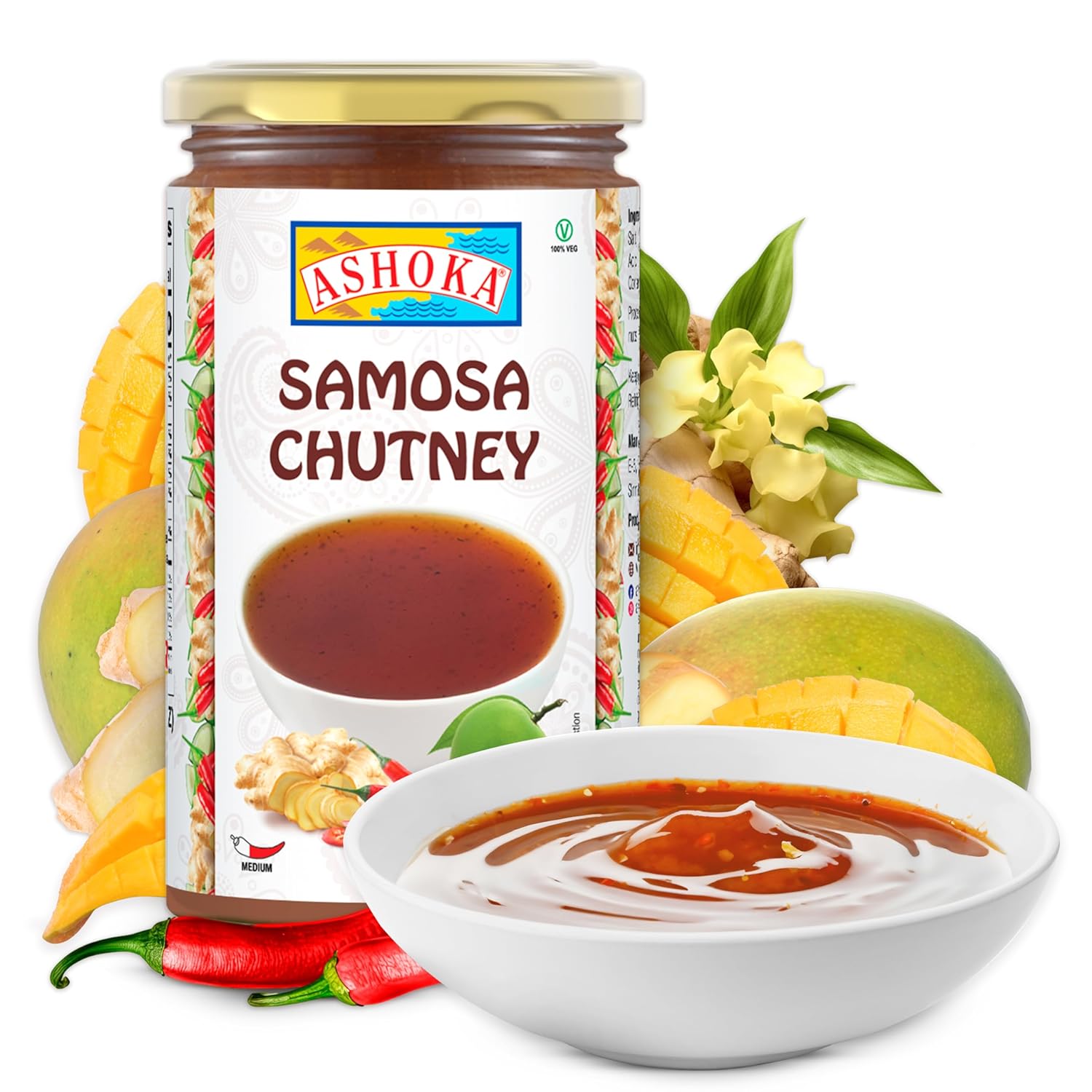 ASHOKA SAMOSA CHUTNEY 300 GM