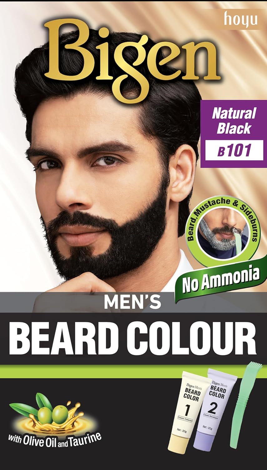 BIGEN BEARD COLOR DARK BROWN 40 GM