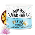MR MAKHANA CREAM ONION LOTUS SEEDS 25 GM GLUTEN FREE