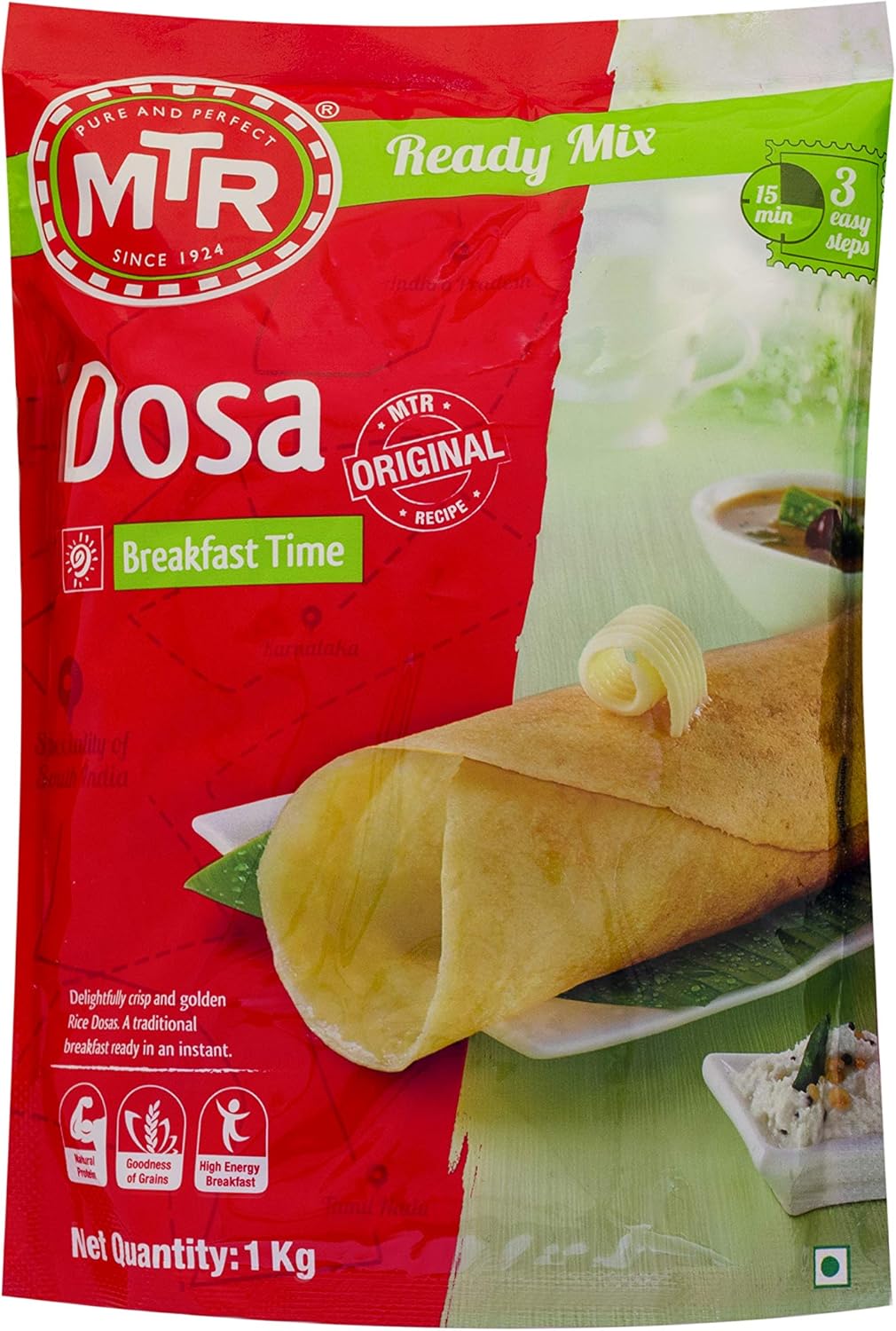 MTR DOSA MIX BREAKFAST TIME 500 GM