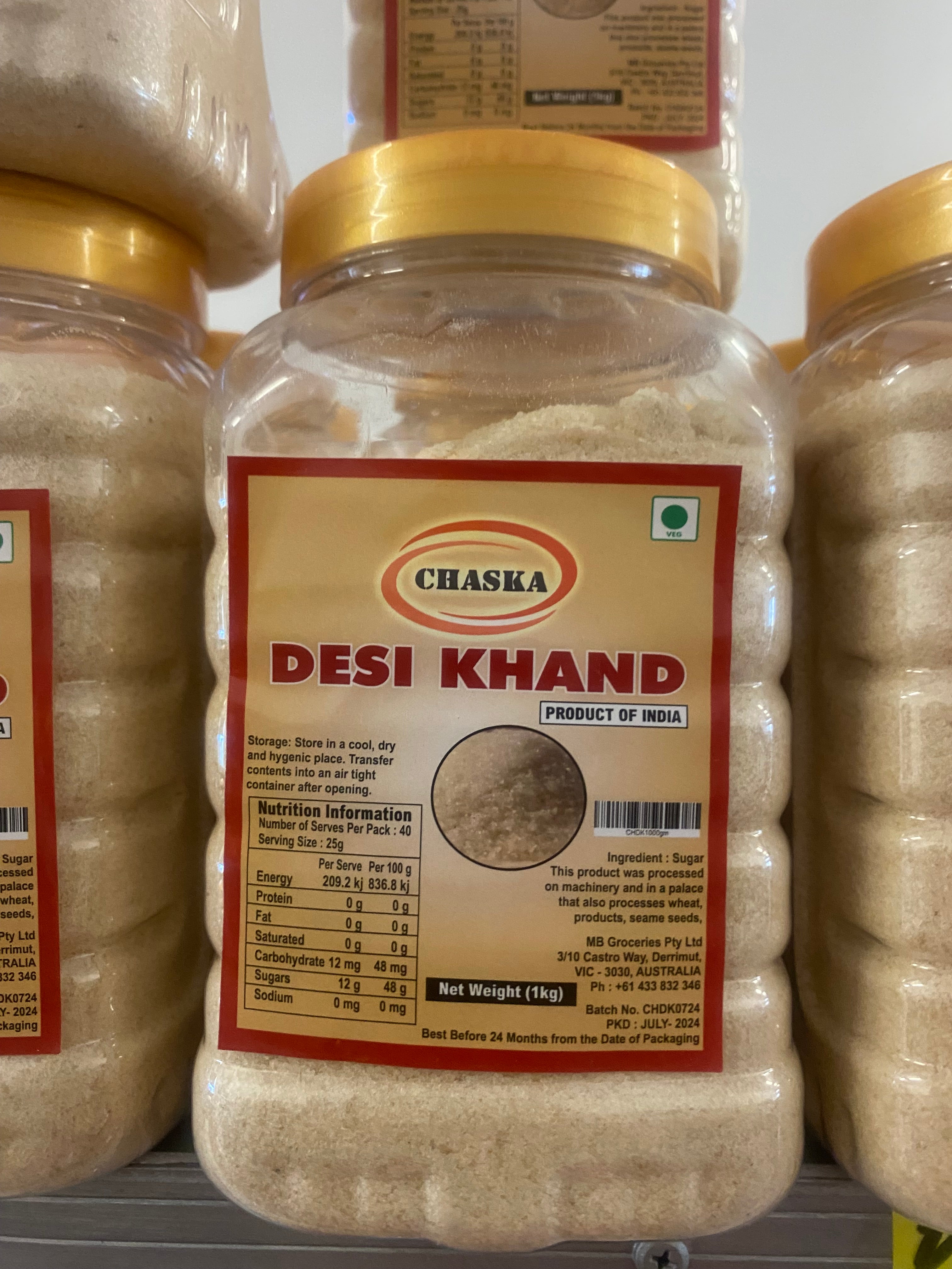 CHASKA DESI KHAND 1 KG