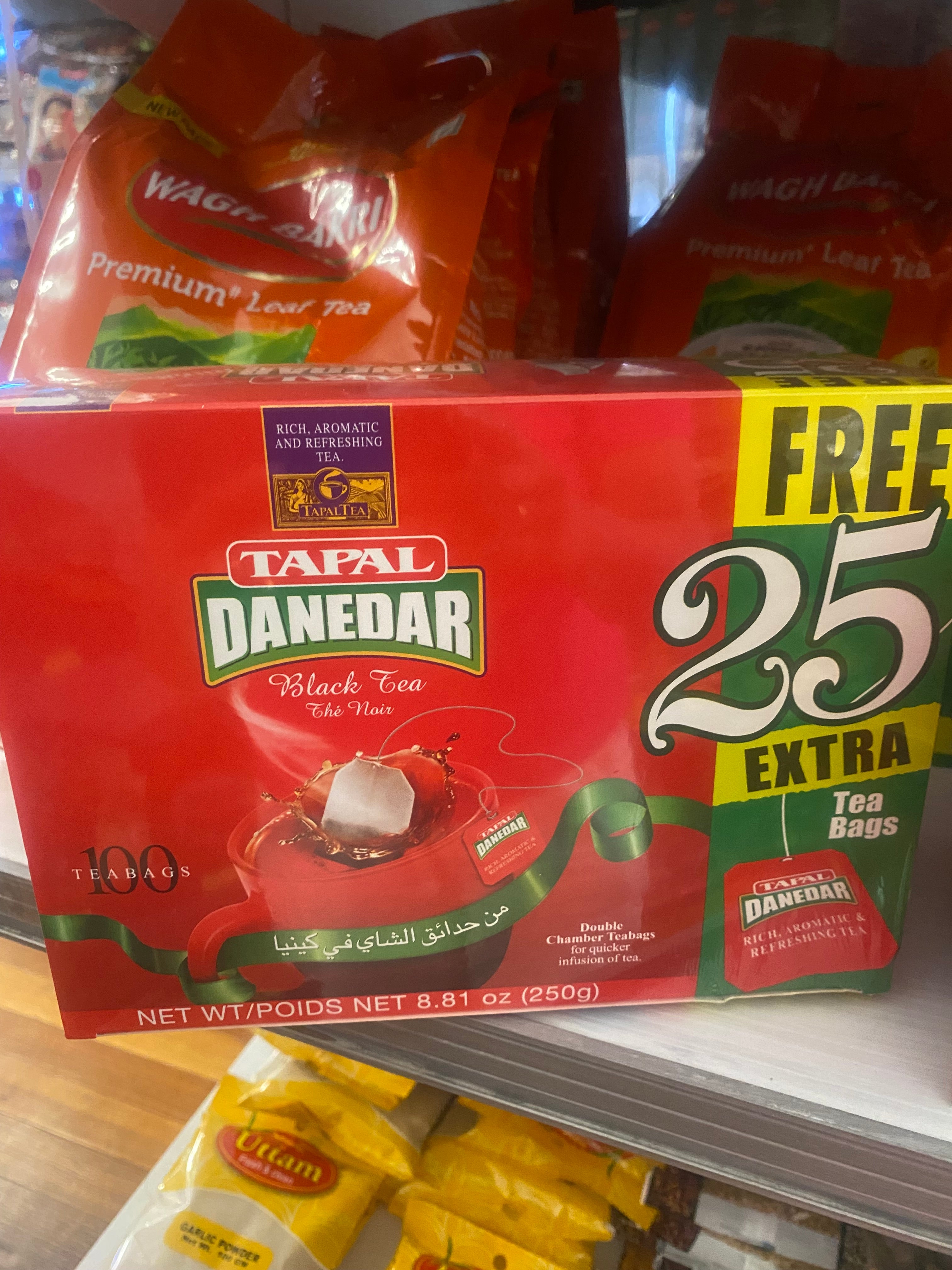 TAPAL TEA BAGS  250 GM