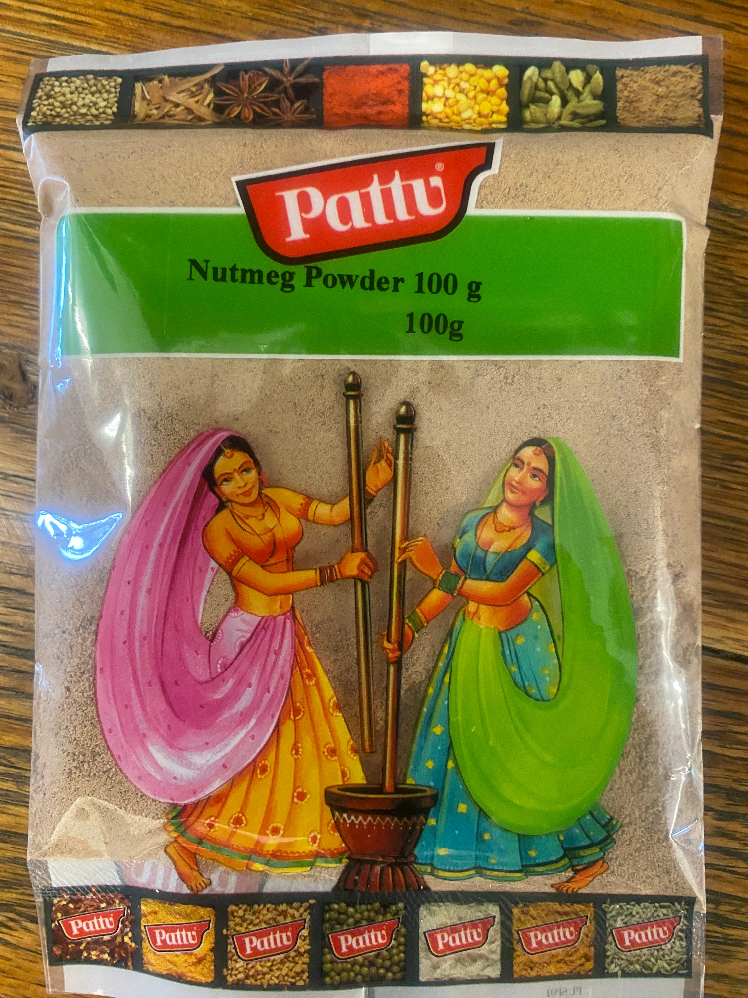 PATTU NUTMEG POWDER 100 GM