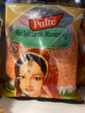 PATTU RED SPLIT LENTILS MASOOR 1 KG