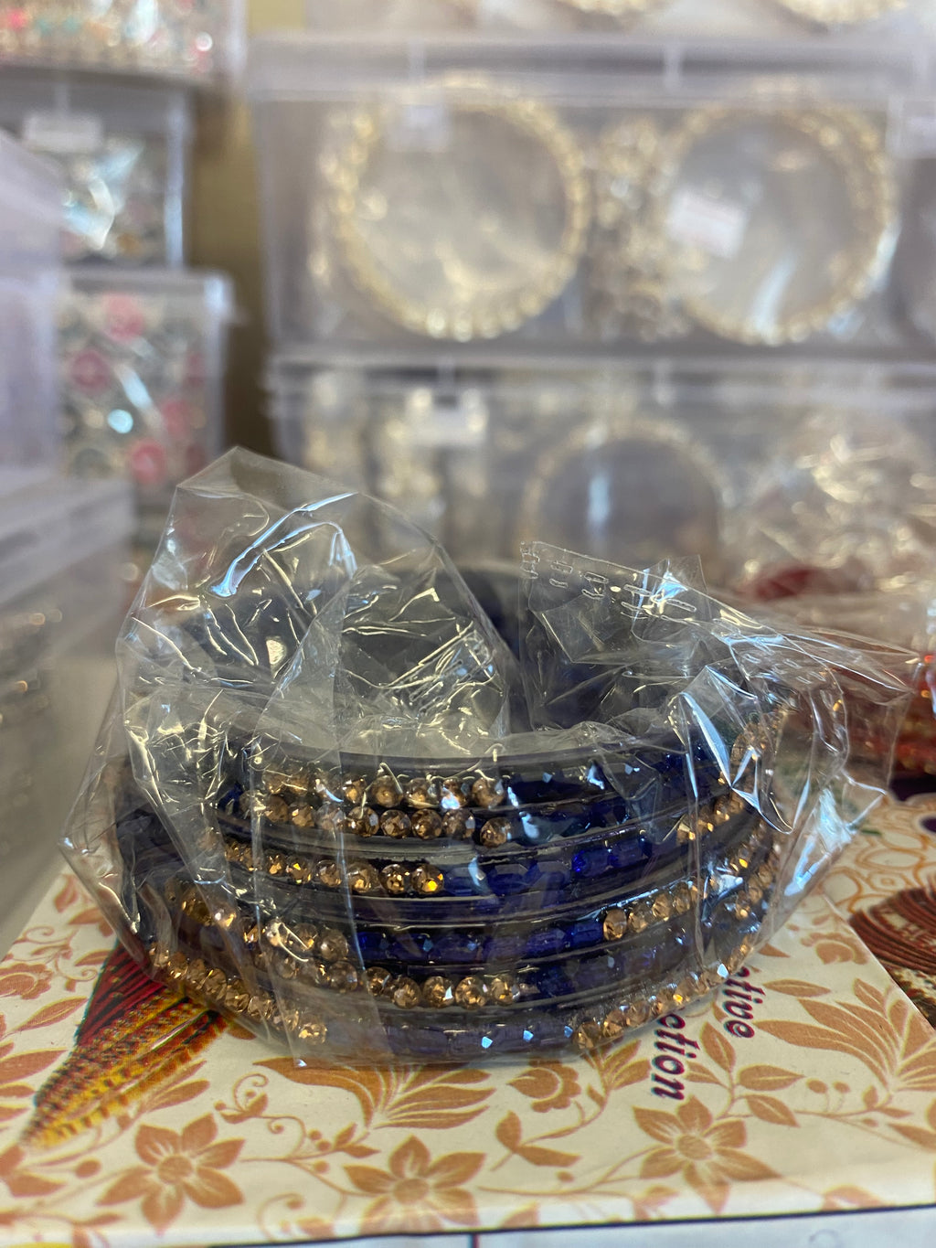 HALF JARKAN GLASS BANGLES SIZE, 2.2, 2,4, 2.6 & 2.8