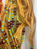 Rakhi Designer multicolor beige thread