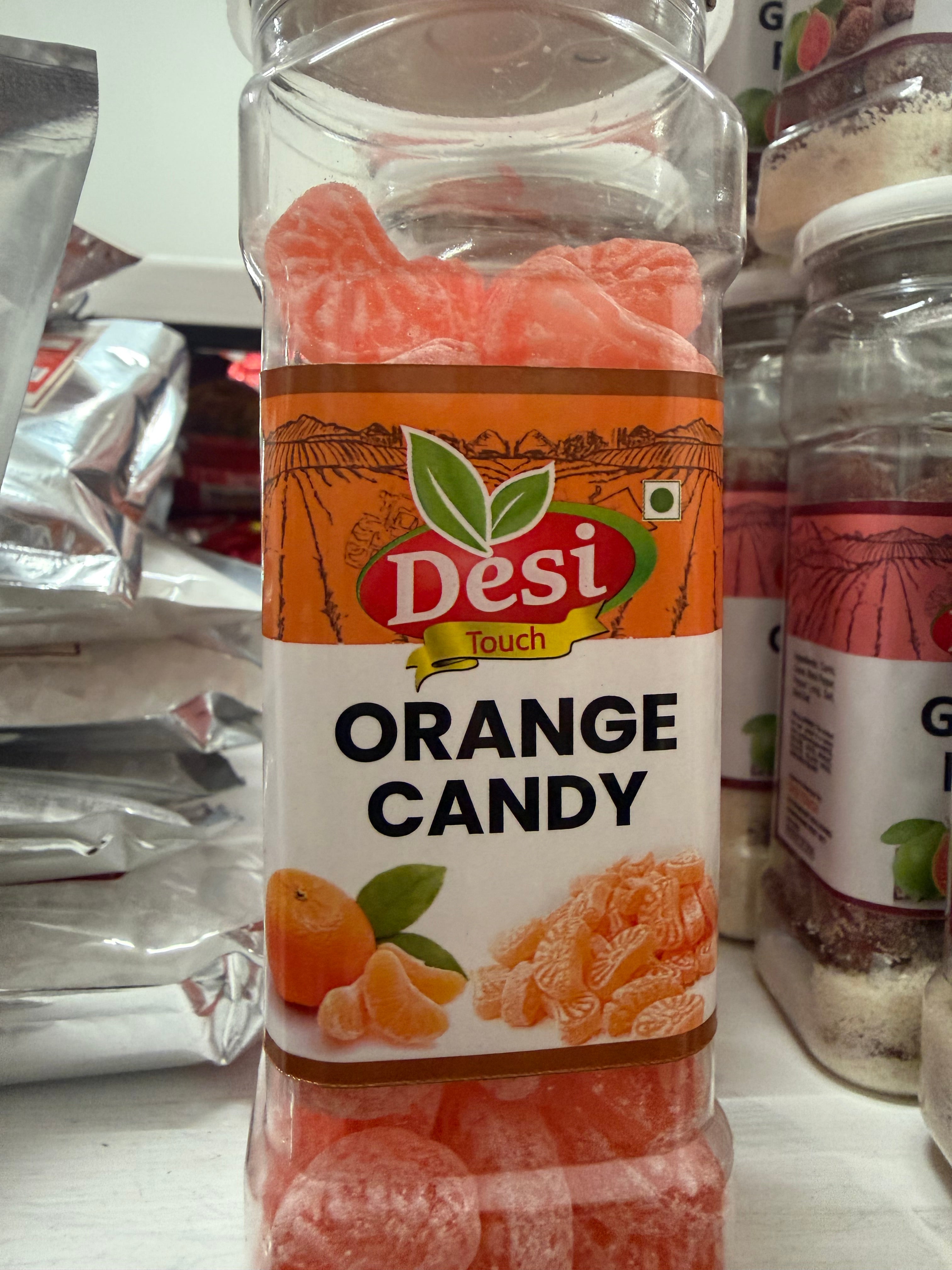 ORANGE  CANDY  175 GM