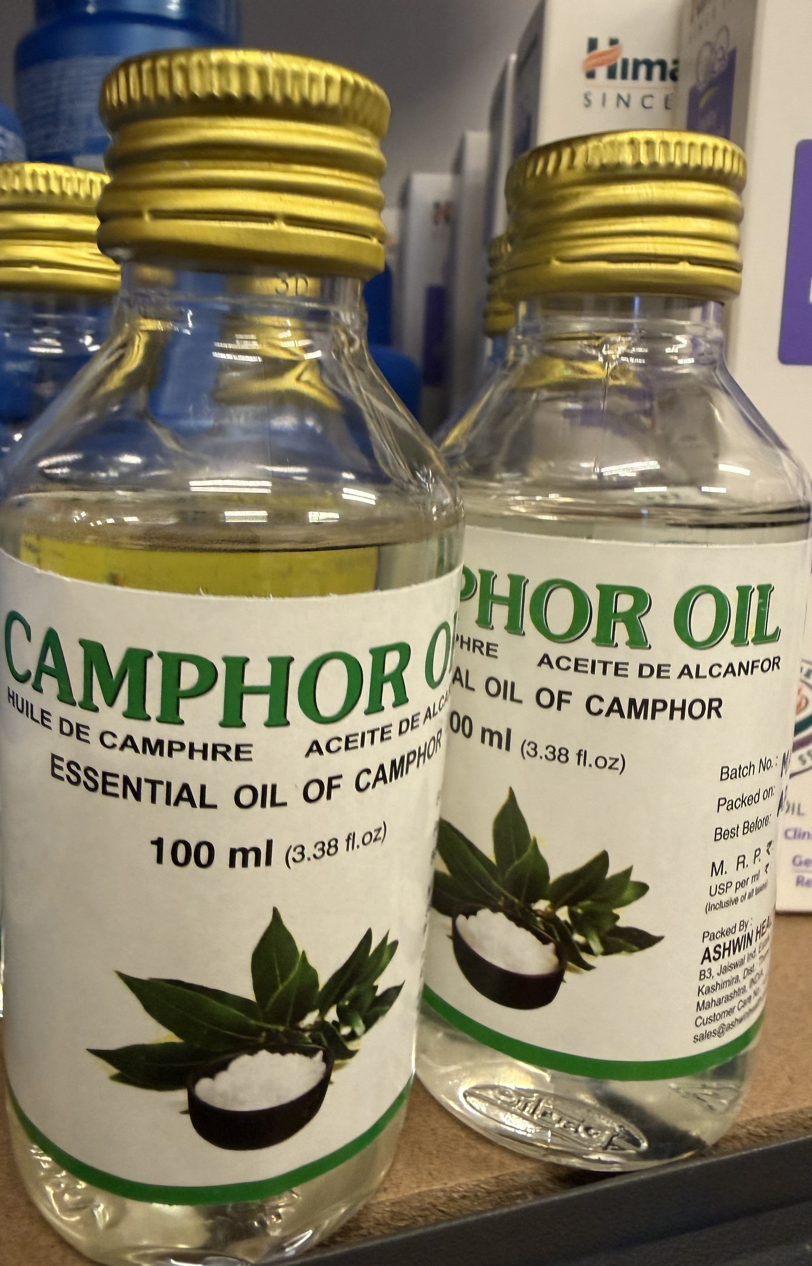 CAMPHOR OIL 100 ML