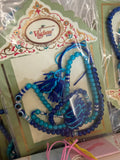 THREE EVIL EYE RAKHI BLUE
