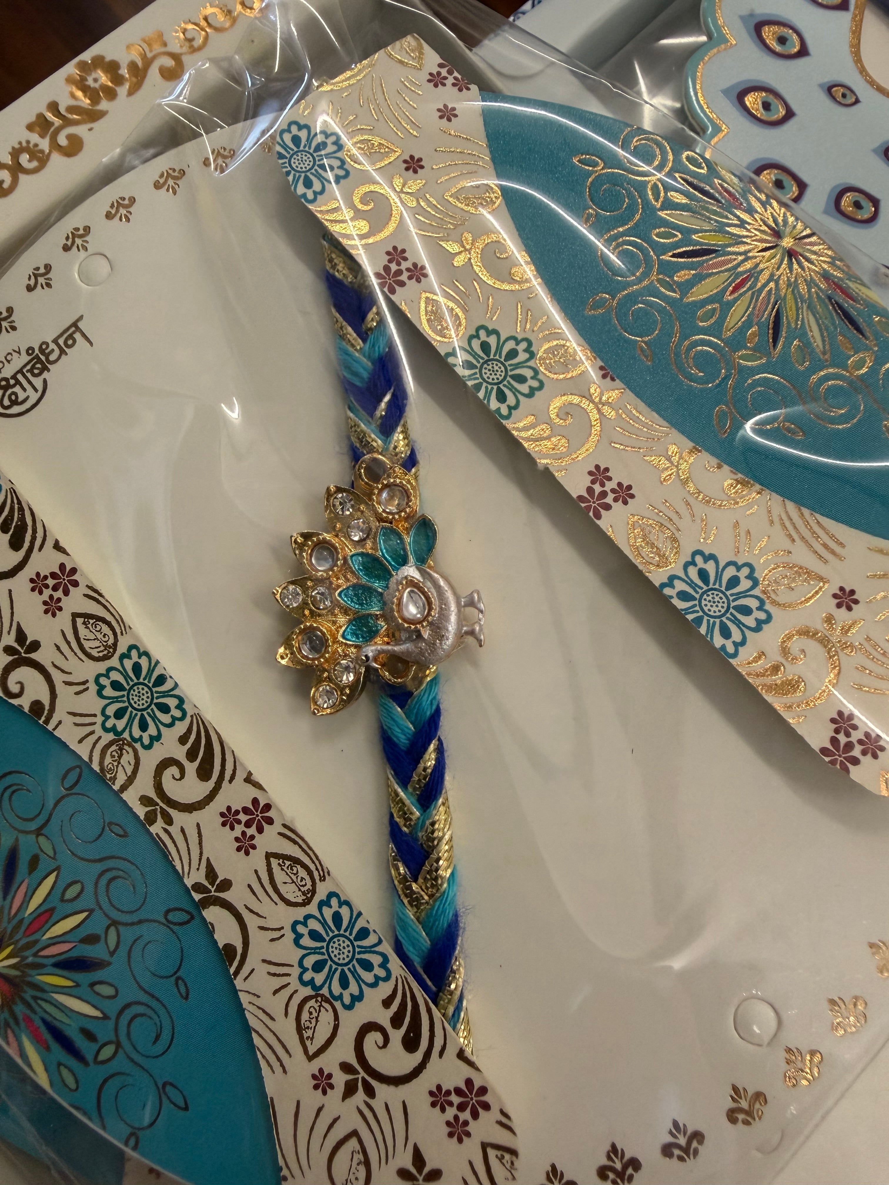DESIGNER PEACOCK RAKHI
