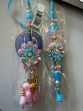 BHAIYA BHABHI DESIGNER RAKHI BLUE & PINK JARKAN