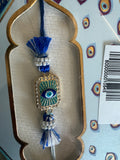 SQUARE EVIL EYE  DESIGNER RAKHI