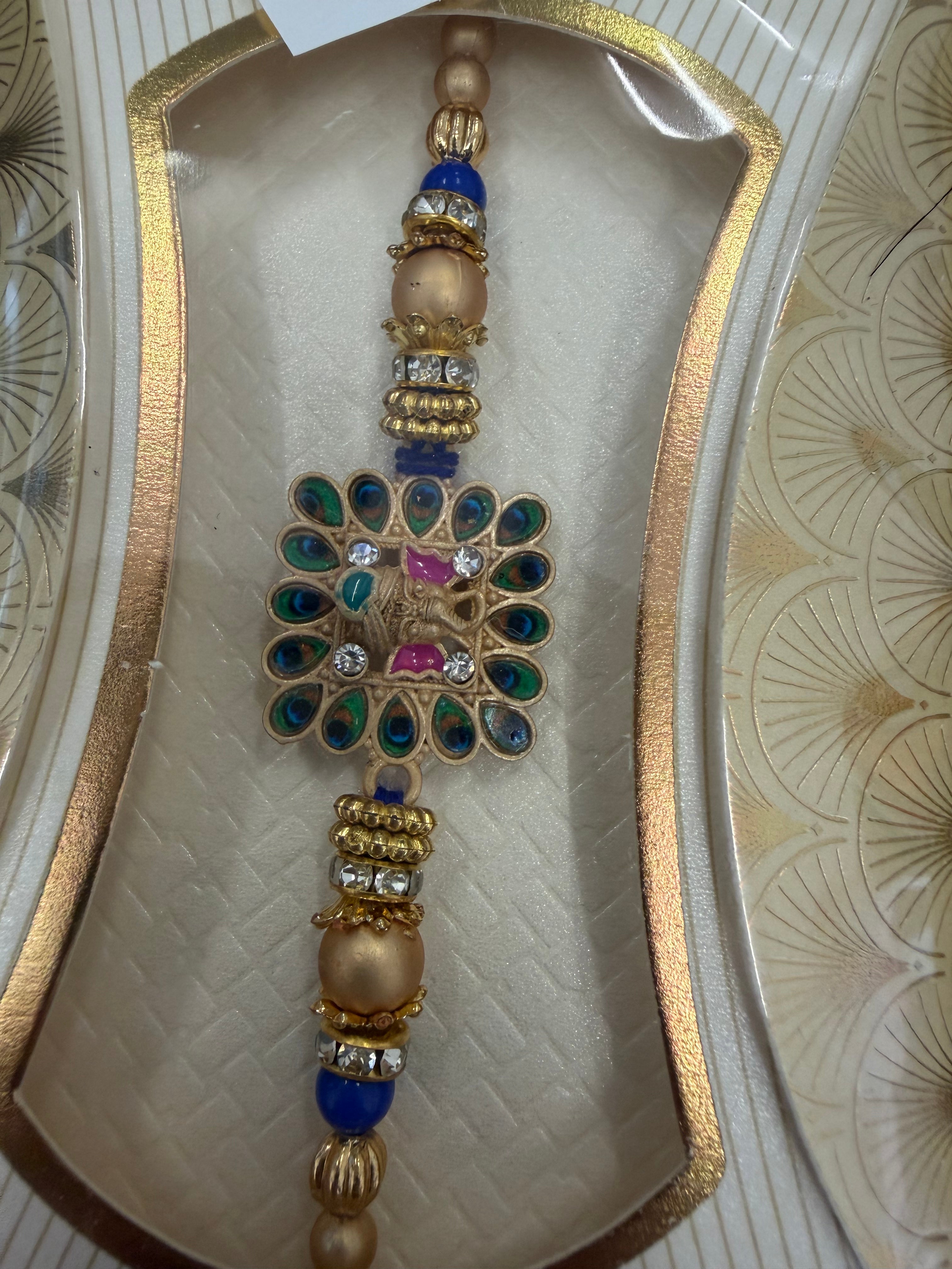 DESIGNER RAKHI GANESHA MULTI COLOR