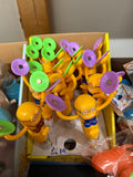 MEN WITH INTRUMENT IN HAND TOY WITH CANDIES