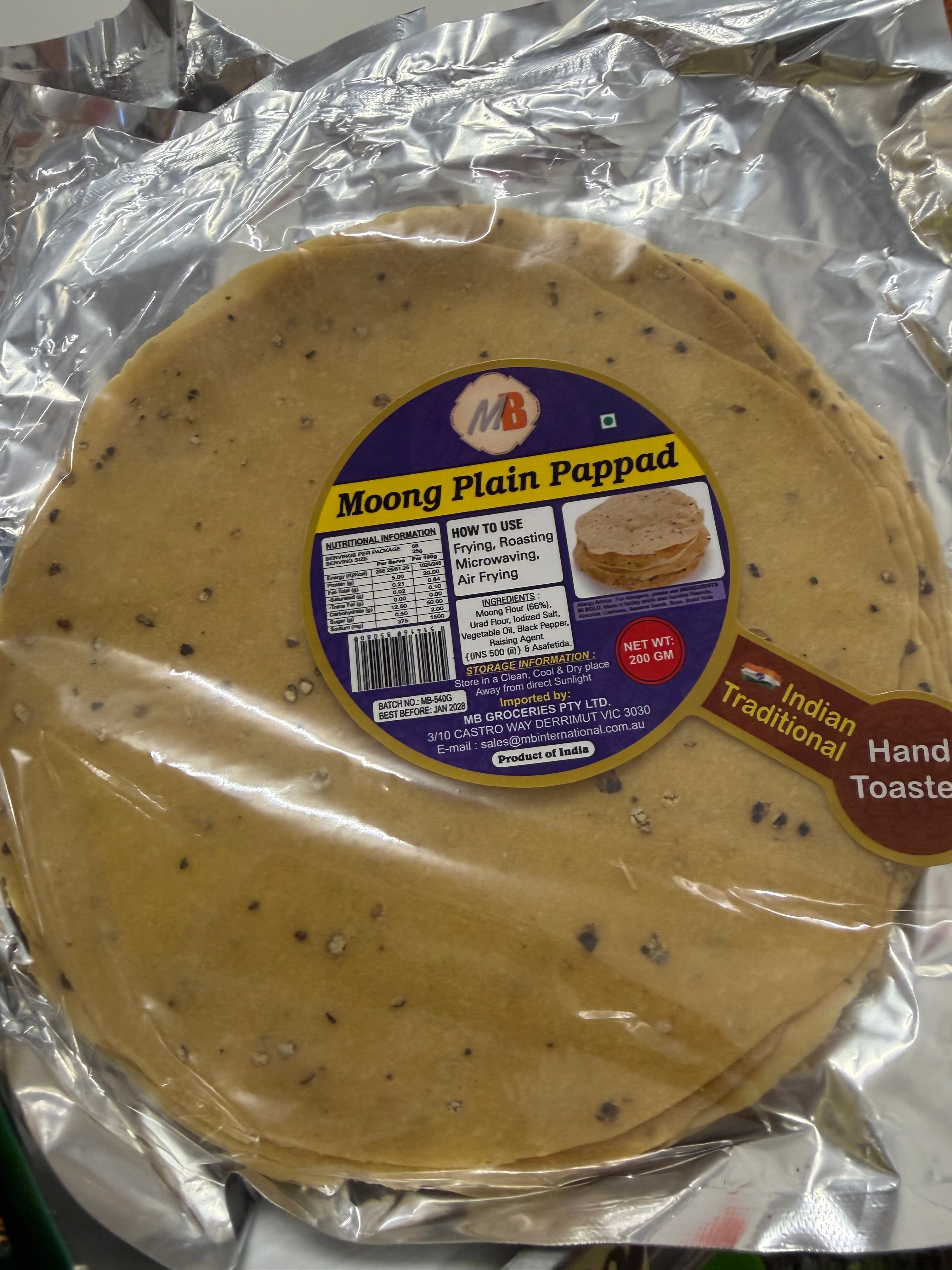 MOONG PAAPADH 200 GM