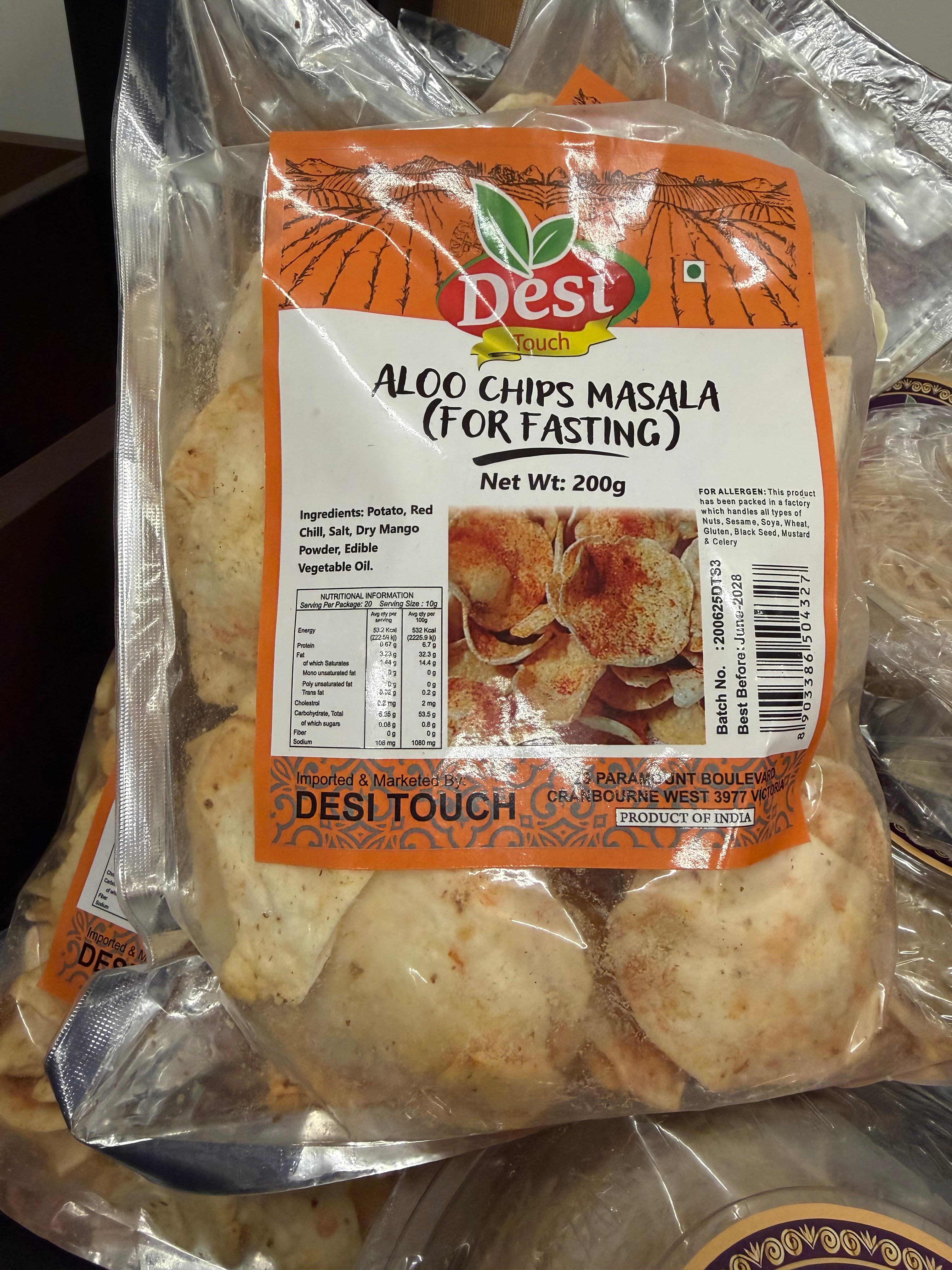 ALOO CHIPS MASALA FOR FASTING 200 GM