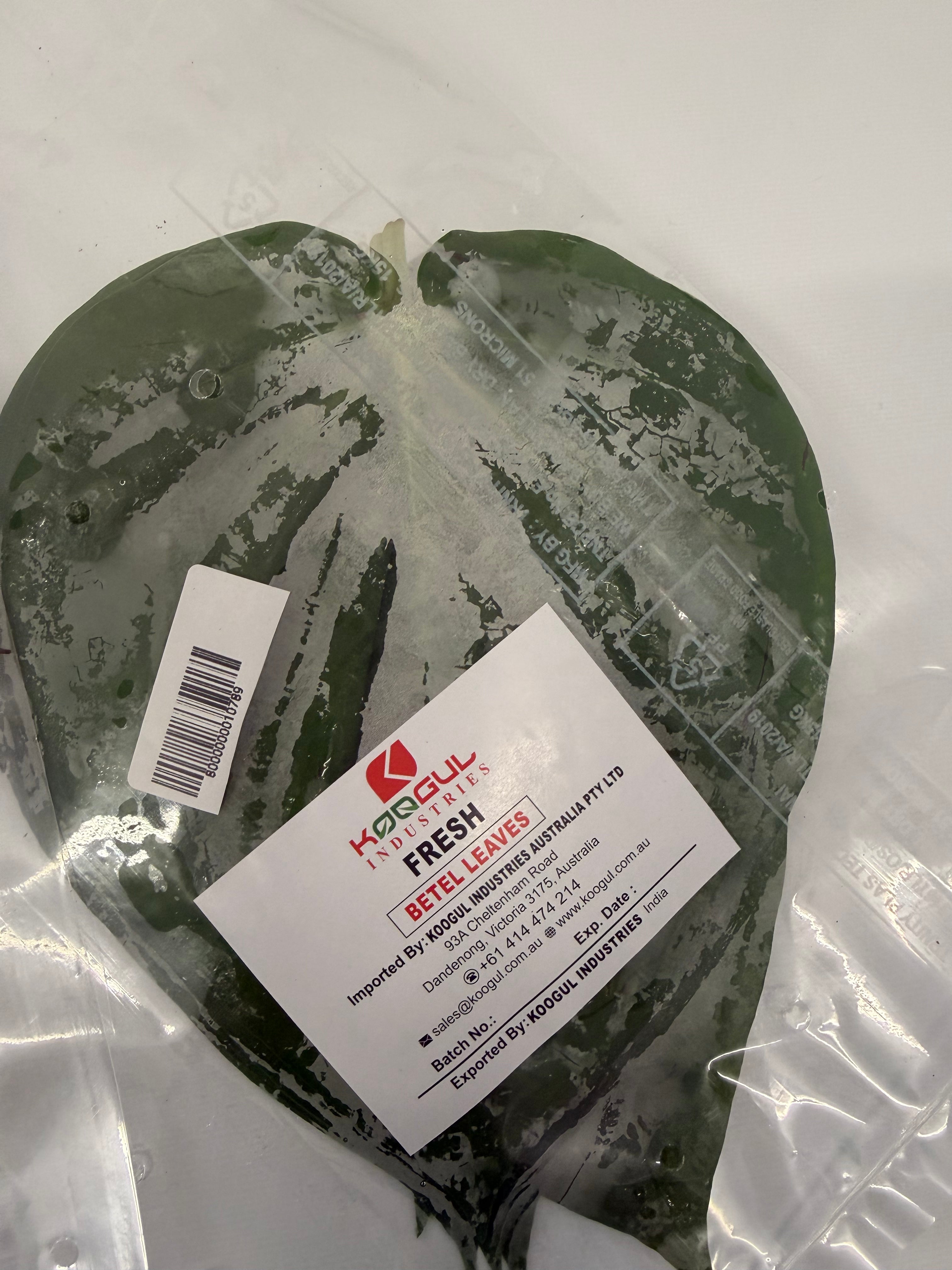 FRESH BETEL LEAVES 10 PCS PER PACK