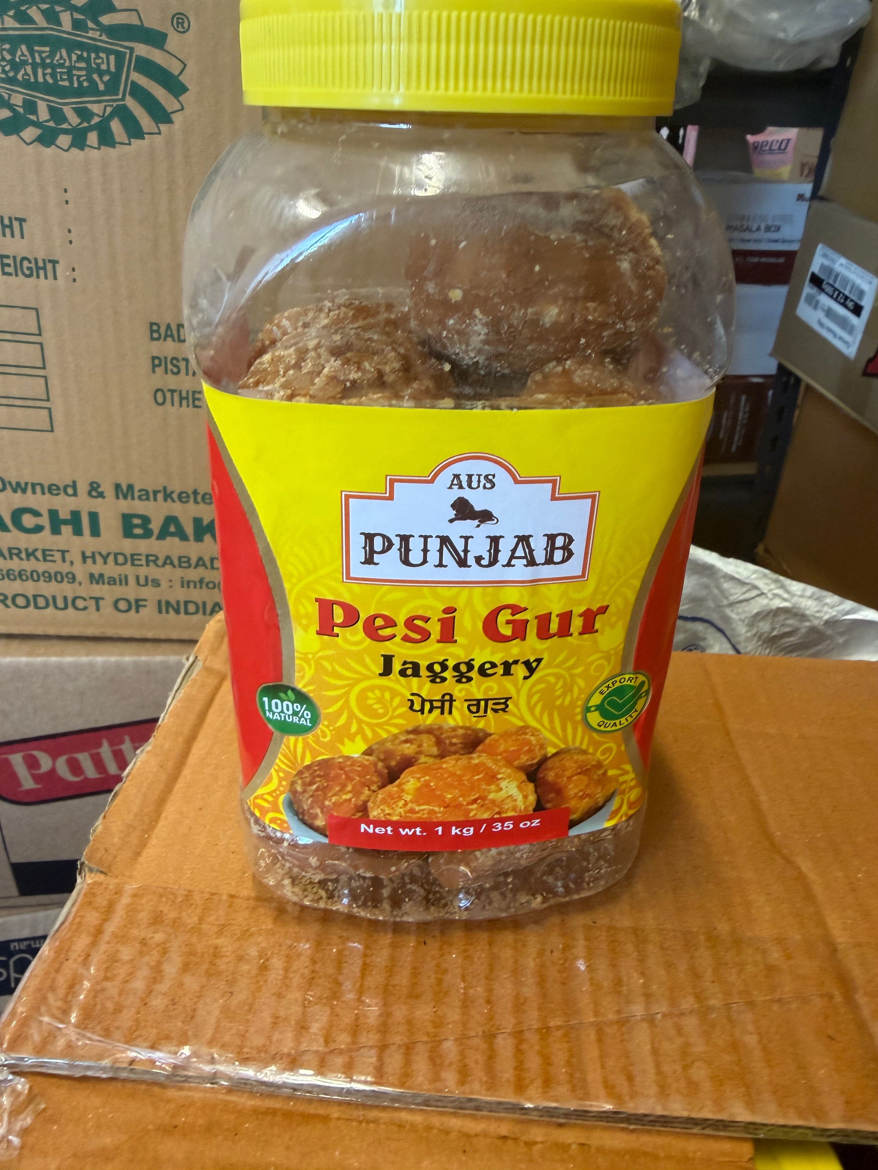 AUS PUNJAB PESI GUR 1KG
