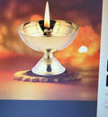 Brass diya