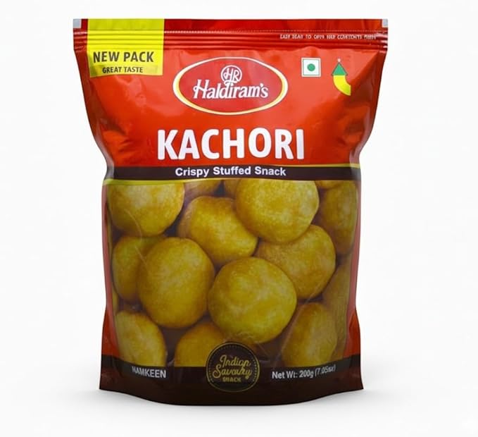 HALDIRAM'S  KACHORI CRISPY STUFFED SNACK 200 GM
