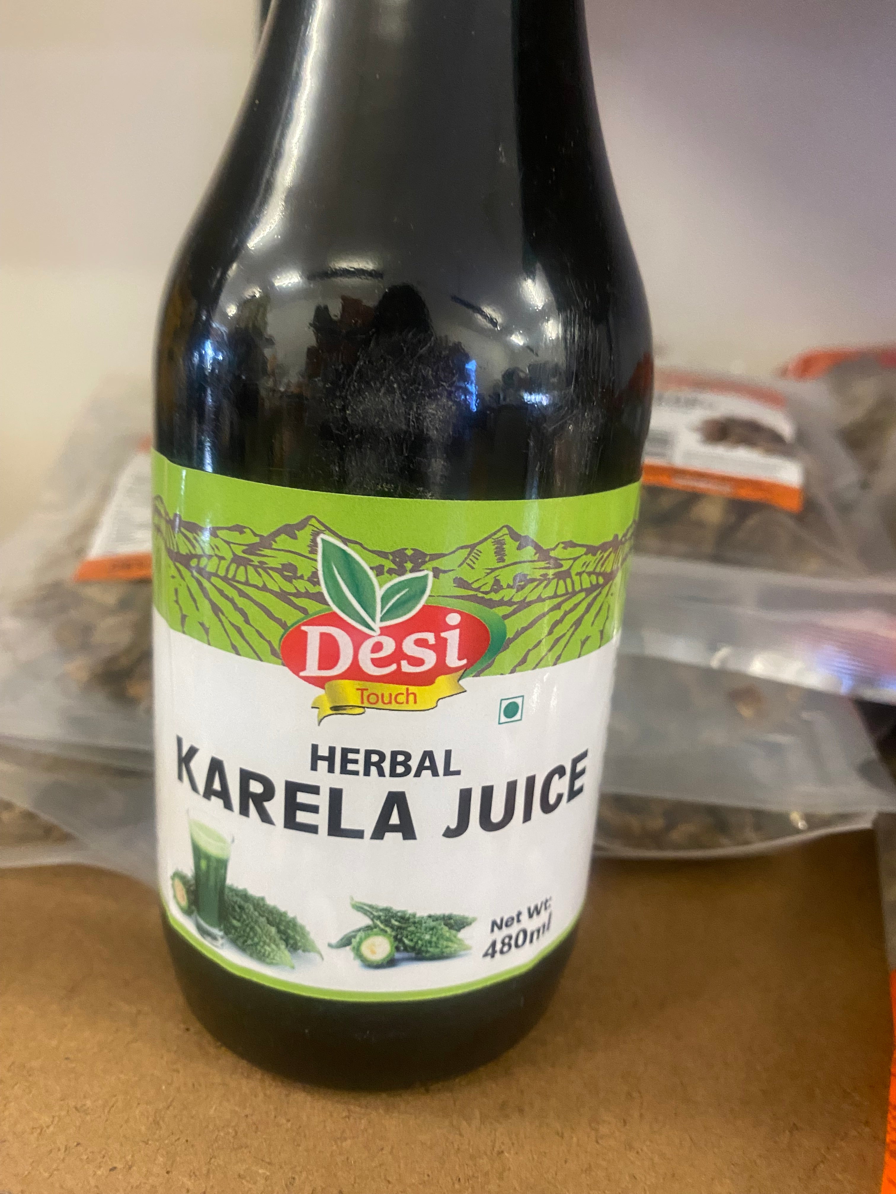 DESI TOUCH HERBAL KARELA JUICE 480 ML