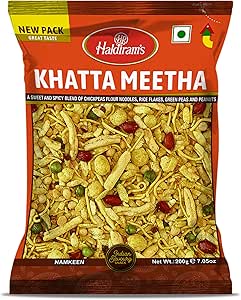 HALDIRAM'S KHATTA MEETHA NAMKEEN MIX 200 GM