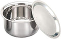 STAINELESS STEEL PAN WITH LID NO 17