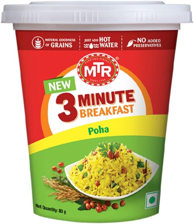 MTR 3 MINUTE  BREAKFAST POHA 80 GM
