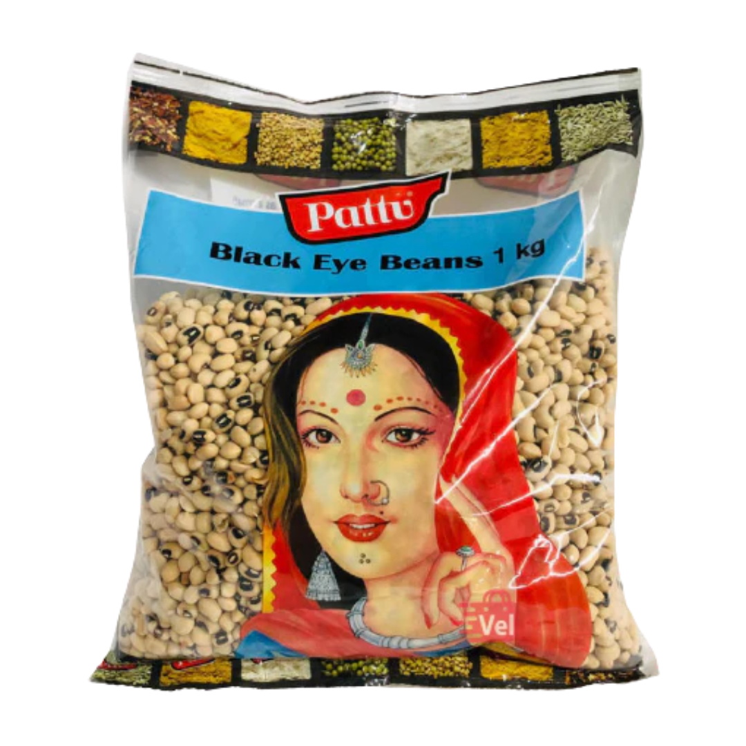 Pattu Black Eye Beans 1kg
