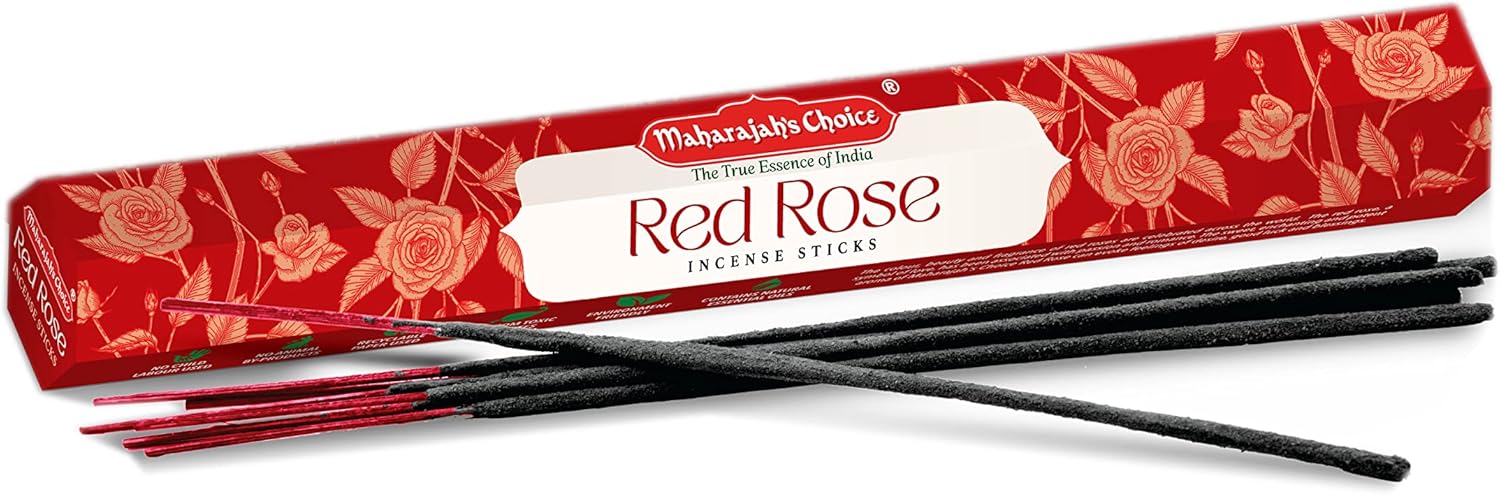 MAHARAJA'S CHOICE INSENSE RED ROSE