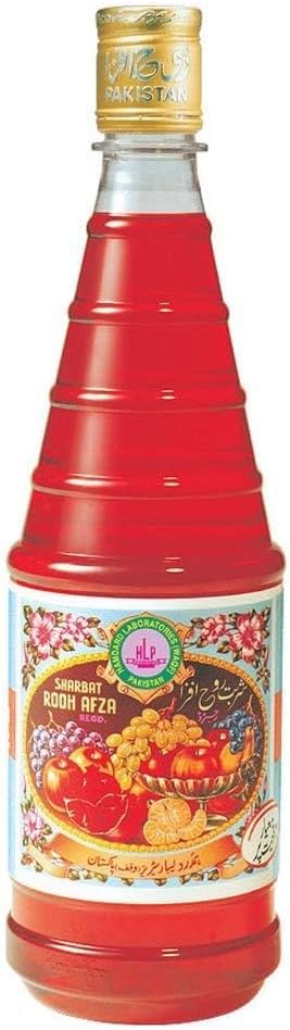 ROOH AFZA HERBAL CORDIAL MADE WITH HERBS AND EATABLE FLOWERS 750 ML