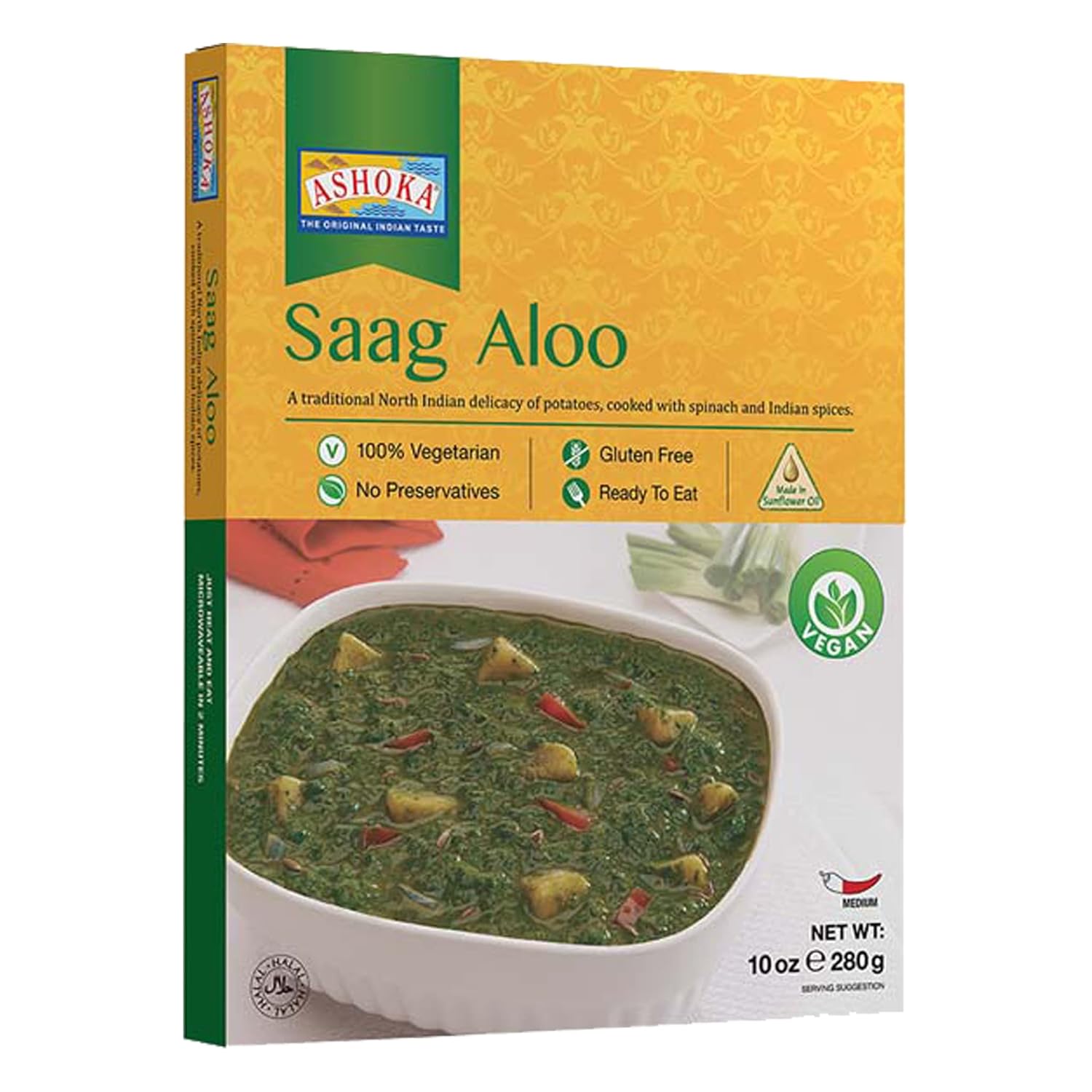 ASHOKA SAAG ALOO 280 GM