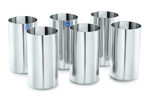 STAINLESS STEEL DRINKING GLASS  MEDIUM
