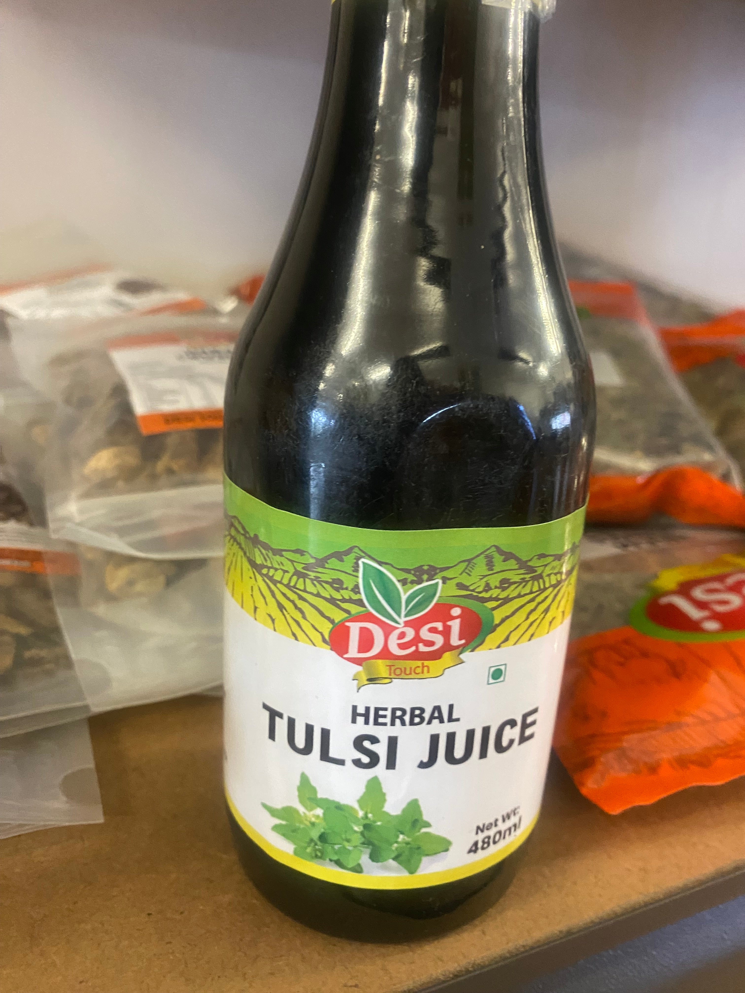 DESI TOUCH HERBAL TULSI JUICE 480 ML