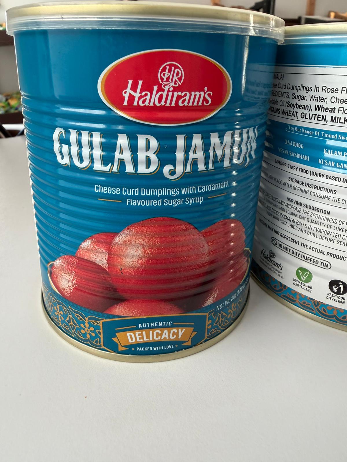 HALDIRAM'S GULAB JAMUN 1KG