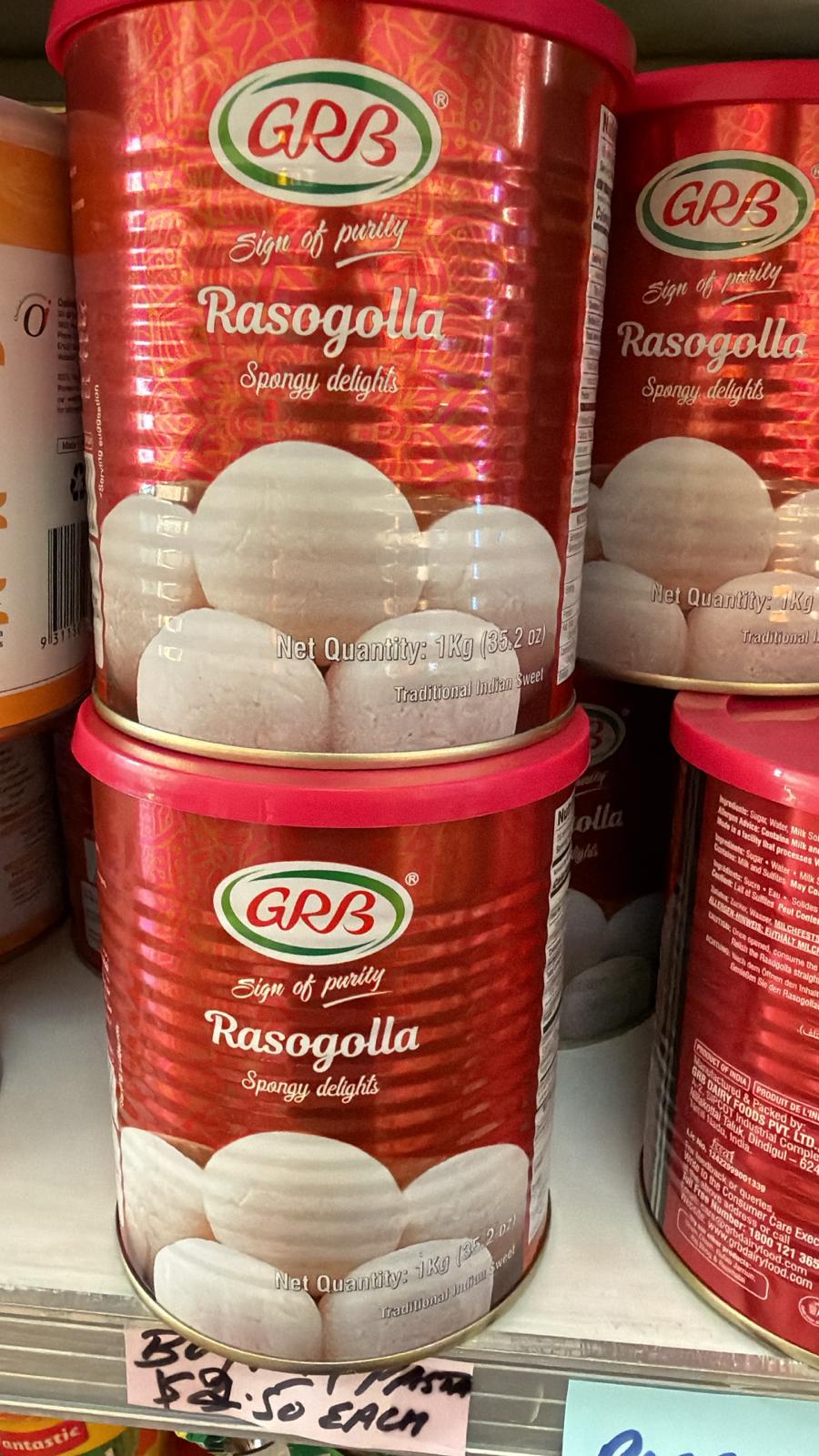GRB RASGOLLA 1KG