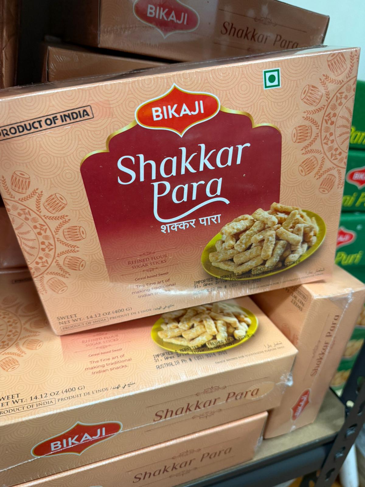 BIKAJI SHAKKAR PARA 400GM BUY ANY 2 GUR PARA, SHAKKAR PARA AND KAJU PARA