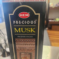 HEM MUSK INCENSE STICKS 1 PACK X 6