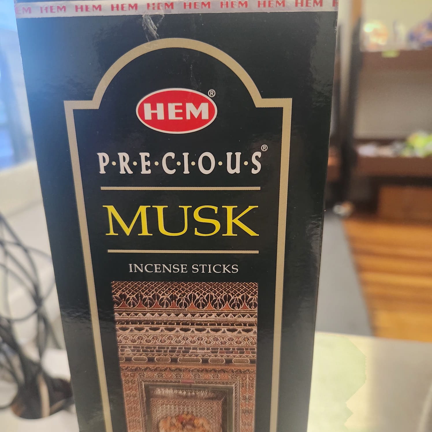HEM MUSK INCENSE STICKS 1 PACK X 6